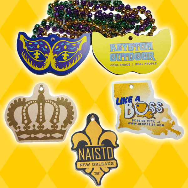 Standard Shape Mardi Gras Beads